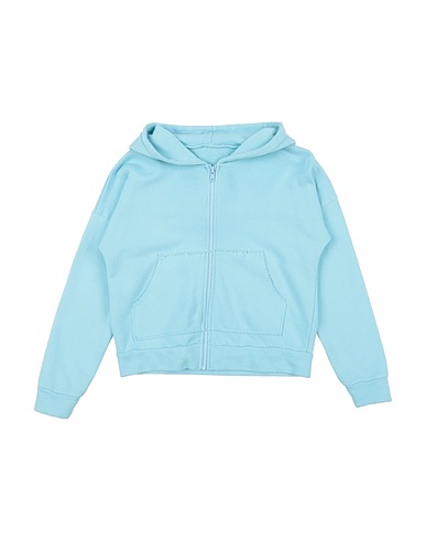 @MADILLY Felpa Azzurro 100% Cotone