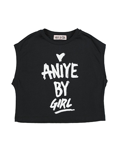 ANIYE BY T-shirt Black 100% Cotton
