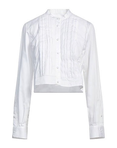 ZADIG&VOLTAIRE Camicie e bluse tinta unita Bianco 100% Cotone organico, Madreperla