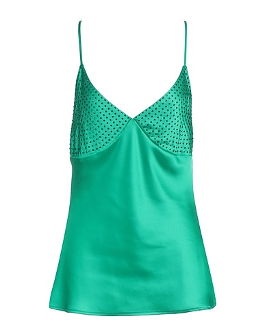 LIU •JO Camisole Emerald green 100% Polyester