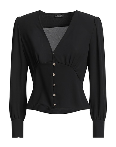 LIU •JO Top Black 100% Polyester