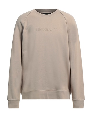 LIU •JO MAN Sweatshirt Khaki 100% Cotton