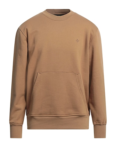 LIU •JO MAN Sweatshirt Camel 100% Cotton