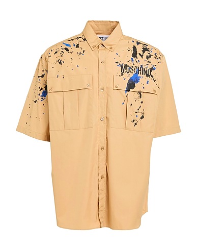 MOSCHINO Shirts Sand 100% Cotton