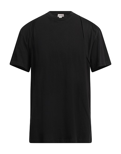 MCQUEEN T-shirt Black 100% Cotton