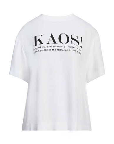 MOSCHINO Top White 70% Acetate, 30% Viscose