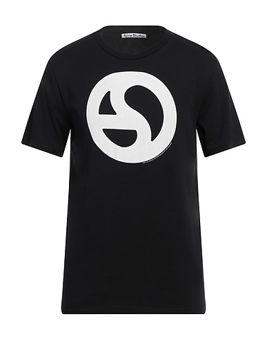 ACNE STUDIOS T-shirt Black 80% Cotton, 20% Lyocell