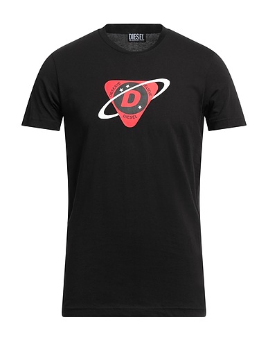 DIESEL T-shirt Black 100% Cotton