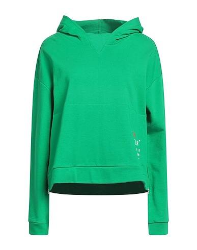 PEUTEREY Hooded track jacket  Green 70% Cotton, 30% Polyester
