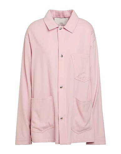 SETCHU Solid color shirts & blouses Pink 100% Cashmere