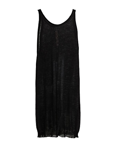 RICK OWENS Tanktop Schwarz 100% Schurwolle