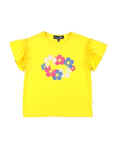 HARMONT & BLAINE T-shirt Yellow 95% Cotton, 5% Elastane
