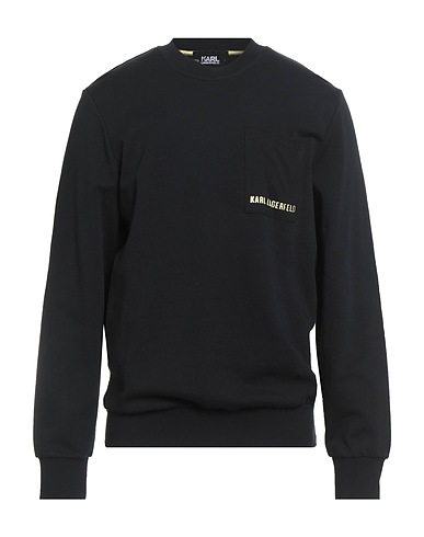 KARL LAGERFELD Sweatshirt Black 100% Organic cotton