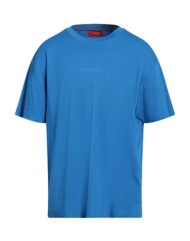 LIU •JO MAN T-shirt Azzurro 100% Cotone