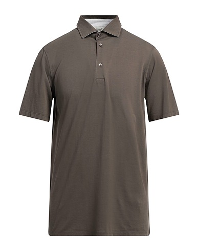 DORIANI Polo Khaki 100% Cotone