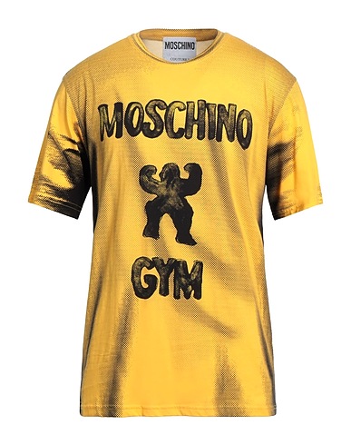 MOSCHINO T-shirt Yellow 100% Cotton