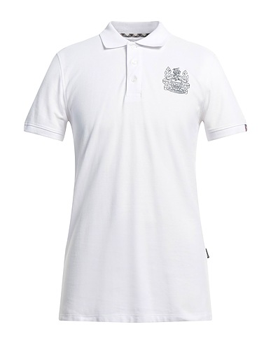 AQUASCUTUM ACTIVE Polo shirt White 100% Cotton