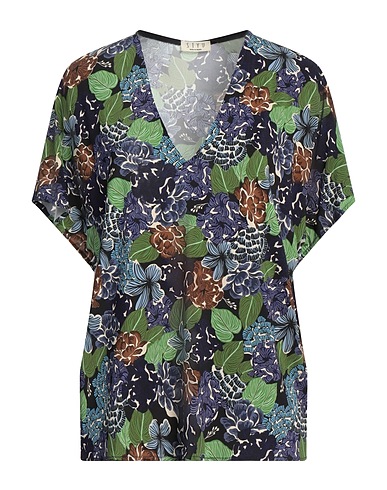 SIYU T-shirt BLU NOTTE 95% Viscose, 5% Elastane