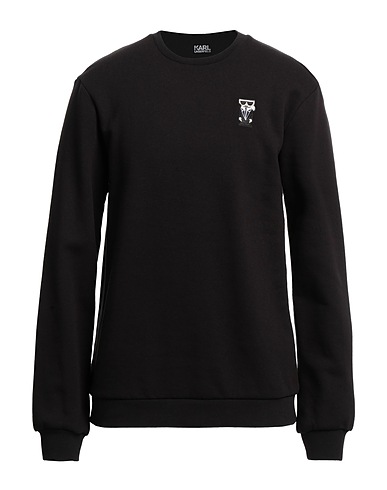 KARL LAGERFELD Sweatshirt Black 100% Cotton