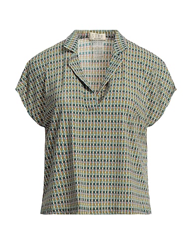 SIYU Polo shirt Light green 85% Polyamide, 15% Elastane