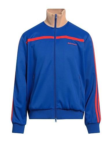 ADIDAS ORIGINALS by WALES BONNER Sweatshirt Blue 61% Recycled polyester, 39% Cotton, Elastane