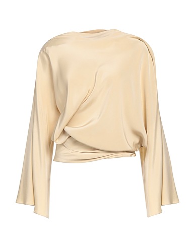 CHRISTOPHER ESBER Top Beige 100% Soie