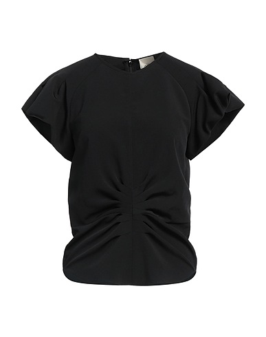ISABEL MARANT 탑 블랙 100% 폴리에스테르