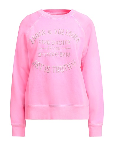 ZADIG&VOLTAIRE Sweatshirt Fuchsia 100% Baumwolle