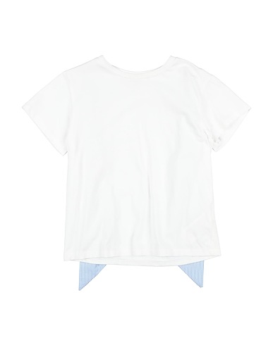 L:Ú L:Ú by MISS GRANT T-Shirt Weiß 96% Baumwolle, 4% Elastan