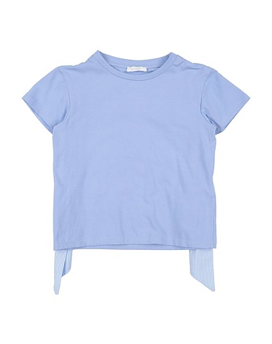 L:Ú L:Ú by MISS GRANT T-shirt Light blue 96% Cotton, 4% Elastane