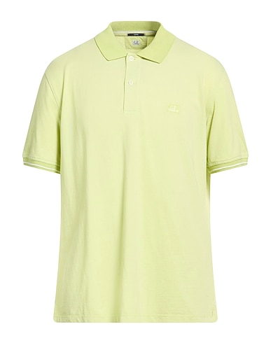 C.P. COMPANY Polo shirt VERDE LIME 55% Cotton, 45% Polyamide