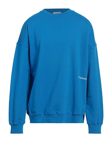 HINNOMINATE Felpa Azzurro 100% Cotone, Elastan