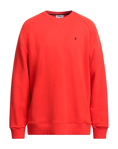 DONDUP Sweatshirt Tomato red 100% Cotton