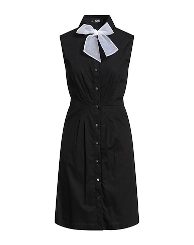 KARL LAGERFELD Office dress Black 100% Cotton