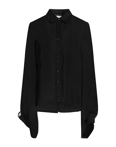LENA LUMELSKY Solid colour shirts & blouses Black 100% Wool