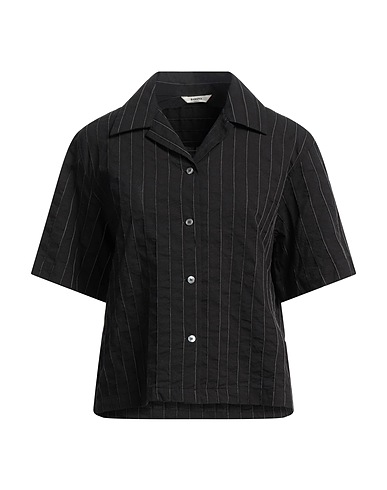 BARENA Camicie Nero 100% Cotone