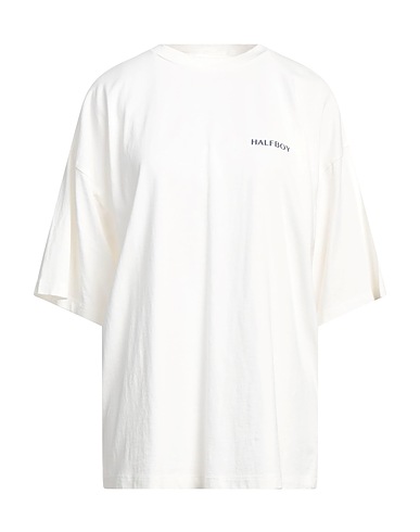 HALFBOY Oversize-T-Shirt White 100% Cotton
