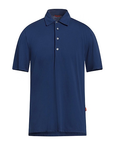 BARENA Polo Blu 100% Cotone