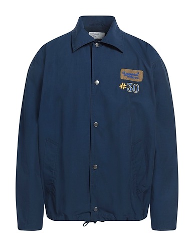 UNIVERSAL WORKS Hemden Marineblau 60% Polyamid, 40% Baumwolle