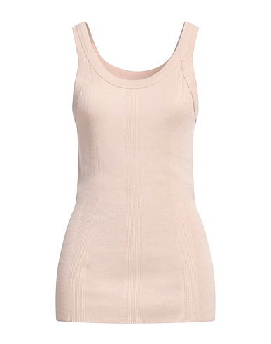 QUIRA Silk top Beige 100% Silk