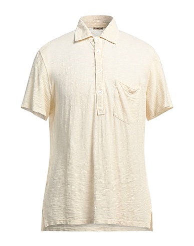 BARENA Poloshirt Cremeweiß 100% Baumwolle