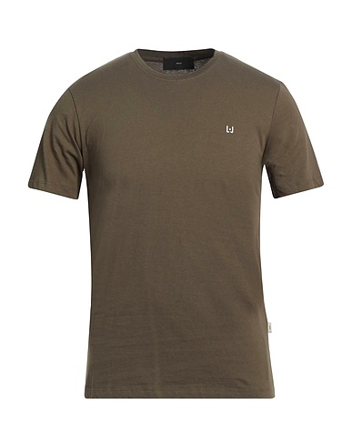 LIU •JO MAN T-shirt Military green 100% Cotton