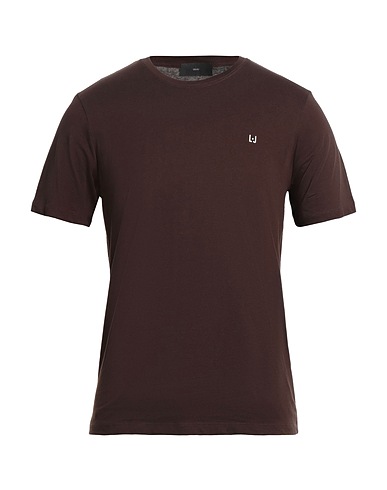 LIU •JO MAN T-shirt Brown 100% Cotton