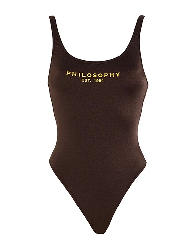 PHILOSOPHY di LORENZO SERAFINI Costume intero Testa di moro 80% Poliammide, 20% Elastan