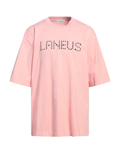 LANEUS T-shirt Rosa 100% Cotone