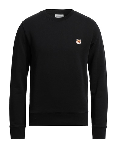 MAISON KITSUNÉ Sweatshirt Black 100% Cotton