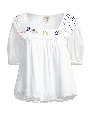 ALESSIA SANTI Top White 100% Cotton