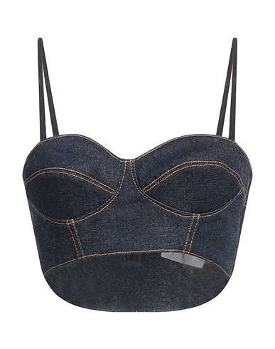 ALAÏA Top Blue 100% Cotton