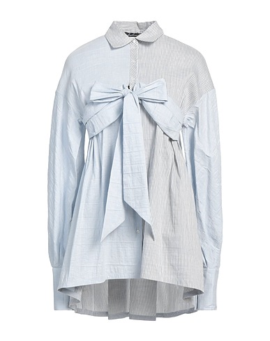 LENA LUMELSKY Chemise à rayures Blanc 51% Lin, 24% Polyester, 22% Coton, 3% Élasthanne