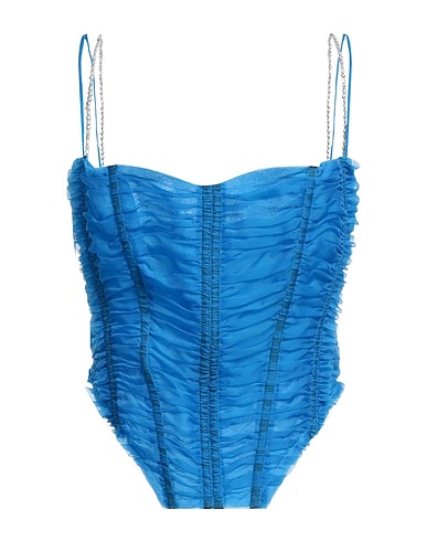MIISTA Bustier Azure 51% Silk, 49% Polyamide